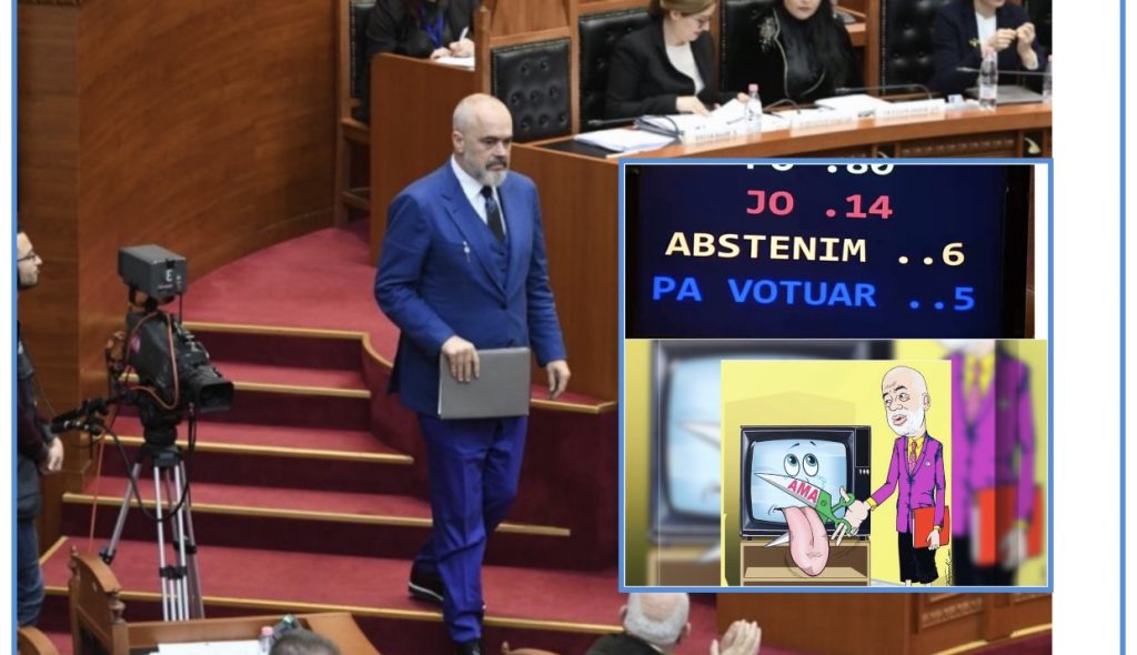 Parlamenti miraton  me shumicë votash paketën aq shumë të kundërshtuar “Antishpifje”
