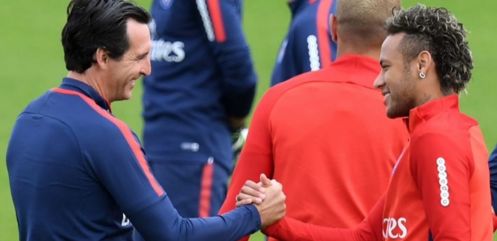 Emery këshillon Neymarin të largohet nga PSG për t’u rikthyer te Barcelona