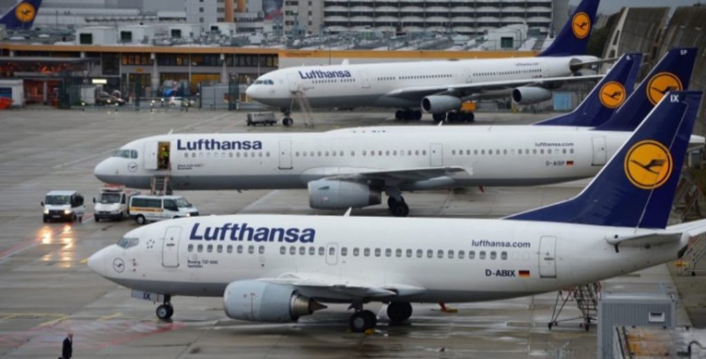 Lufthansa hap linjë ajrore Prishtinë-Beograd
