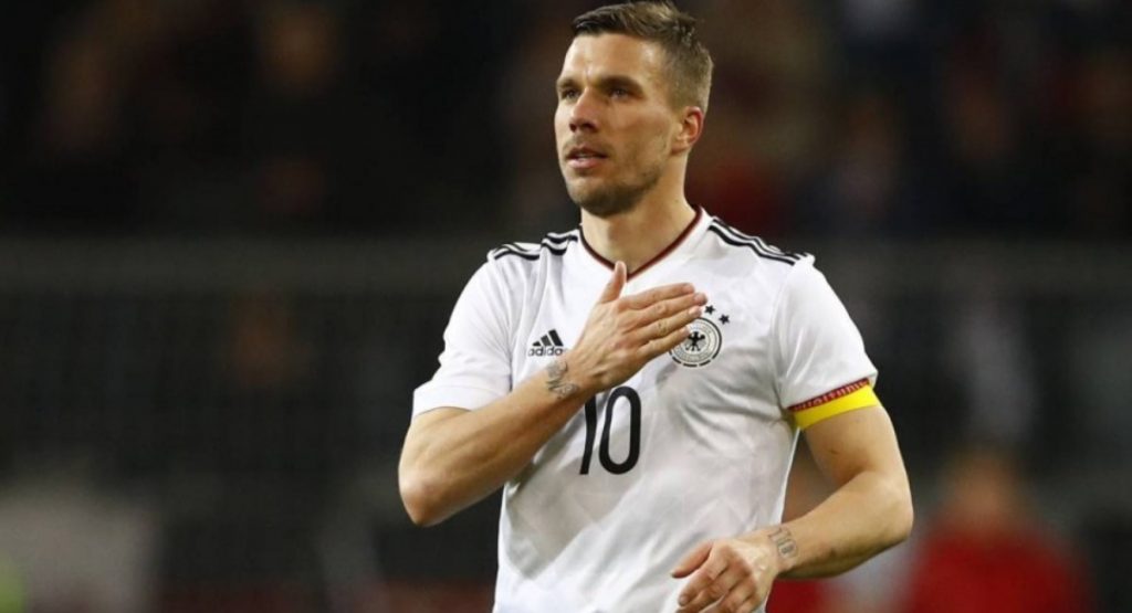 Lucas Podolski firmos me klubin e ri