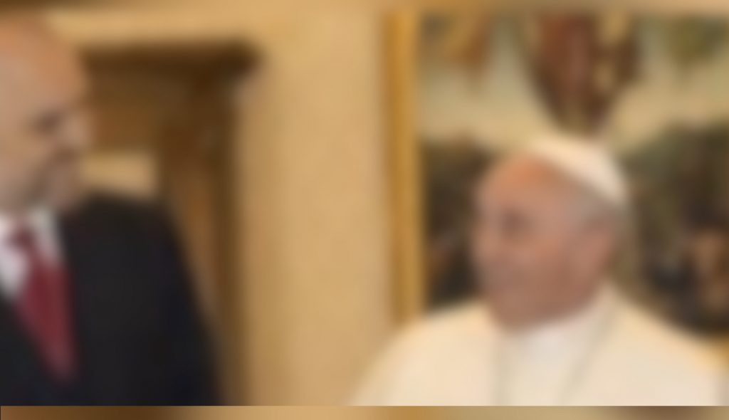 Edi Rama rrëfen tek  Papa, një ëndërr të keqe