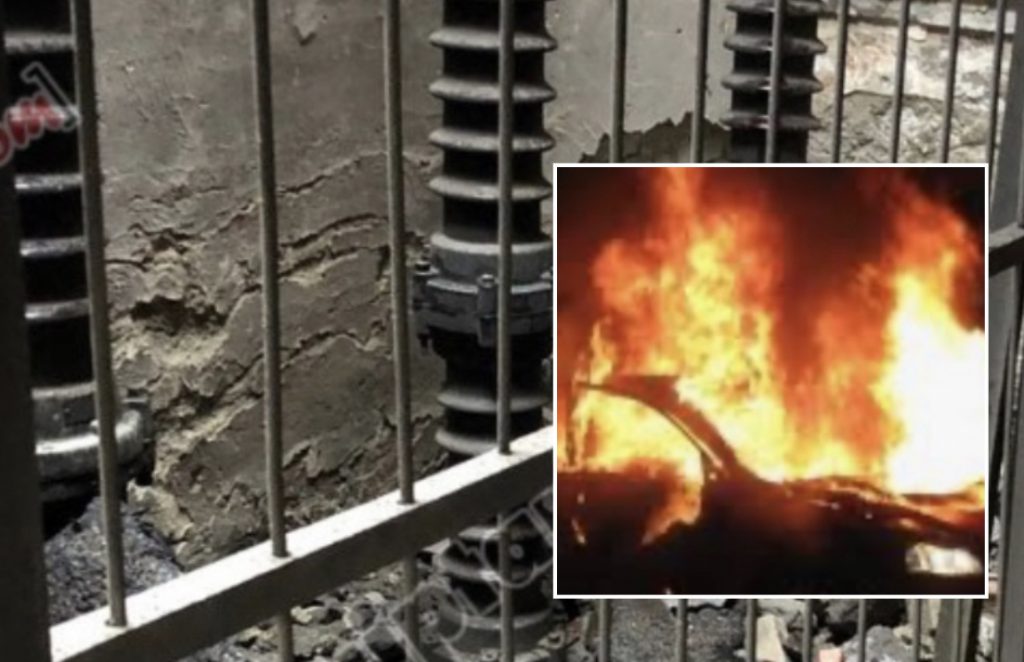 Shpërthen në flakë kabina elektrike tek Tregu Elektrik, zona pa drita
