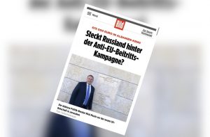 Gazeta BILD fshin shkrimin e publikuar (FOTO)