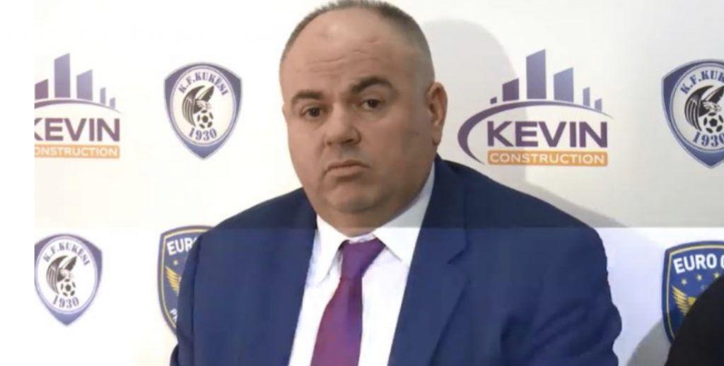 Presidenti i Kukësit Gjici: Gjobën do e heq vetëm nëse fitojnë ndaj Partizanit”