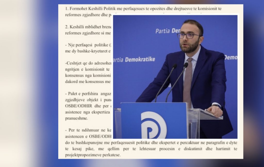 Bardhi: PS në tryezë me një nga arkitektët e blerjes së votës. Qeveria t’i hapë rrugë zgjedhjeve të lira