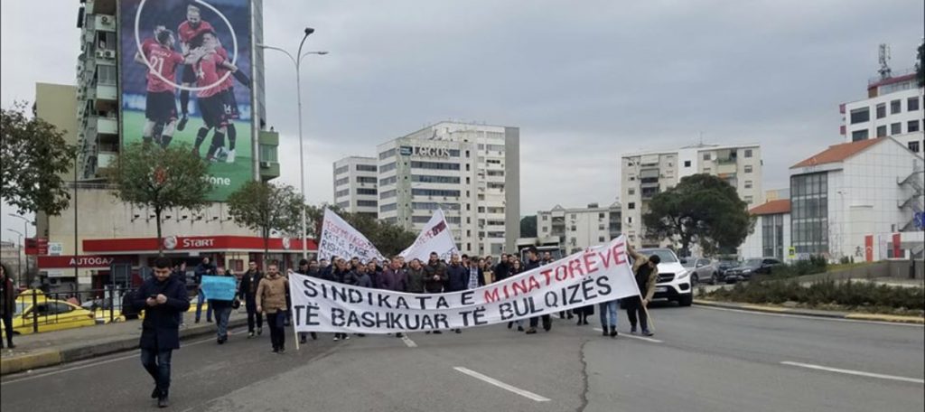 Minatorët në protestë, kërkojnë plotësimin e kërkesave të tyre