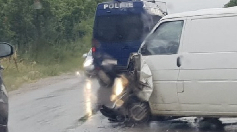 Aksidentohet furgoni i Drejtorisë së Burgjeve me 3 të burgosur