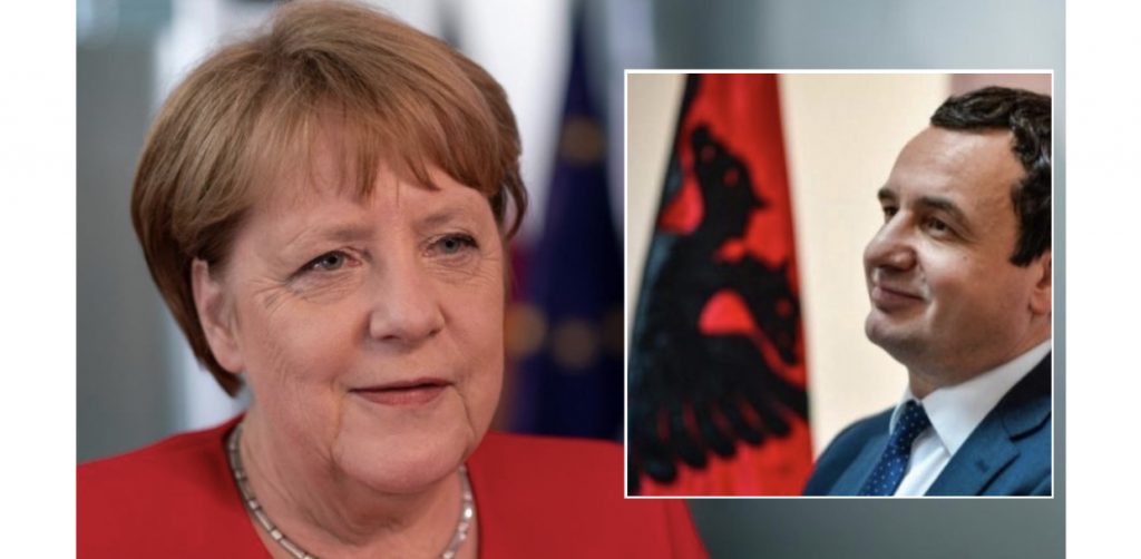 Merkel uron Albin Kurtin për detyrën e re