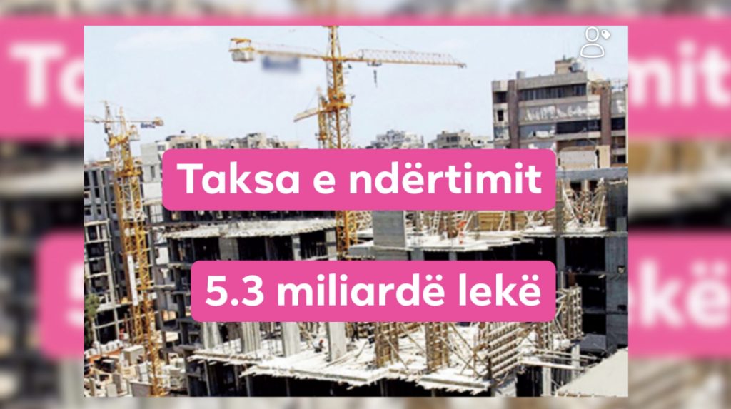 Tirana mbytet nga lejet e ndërtimit