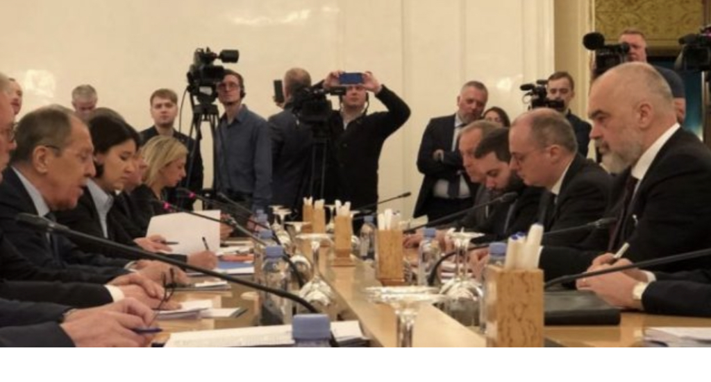OSBE/ Rama si ministër i Jashtëm në Moskë, nis takimin me Lavrov