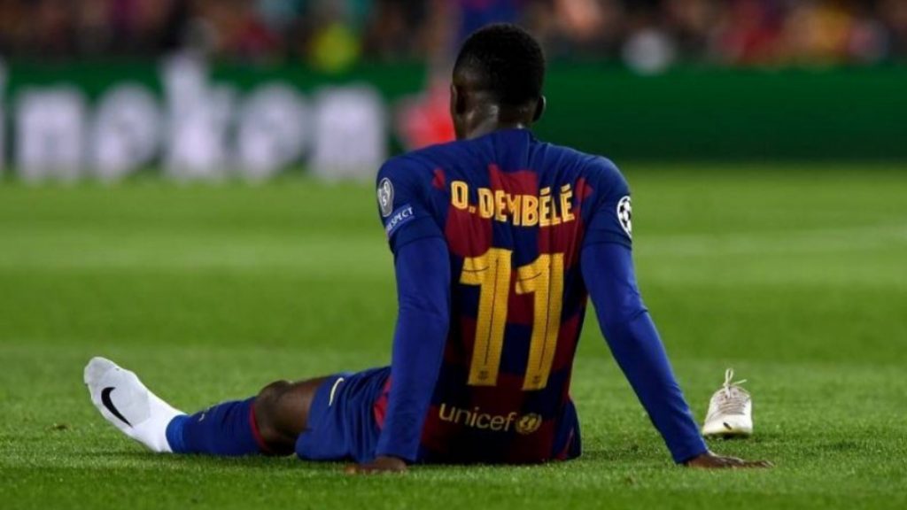 U dëmtua në stërvitje, Barcelona sqaron gjendjen e Ousmane Dembele