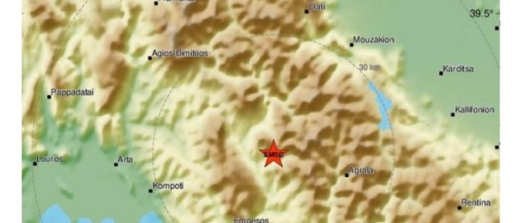 Tërmet i fortë në Greqi, lëkundja me magnitudë 4.7 shkakton panik