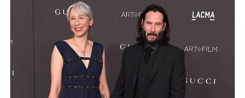 Ja sa vite paskan të lidhur Keanu Reeves dhe partnerja e tij