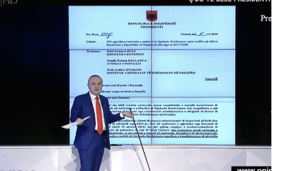 Presidenti Meta: Po të jetë puna për forcë, marr një mijë vetë si vetja ime