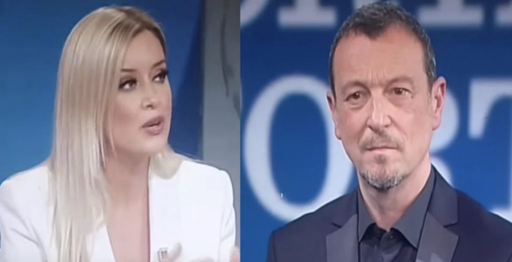 Alketa Vejsiu përballet me Amadeus në ‘Porta a Porta”, përgjigjet prezantuesi: Të papriturat s’do kishin ndodhur…