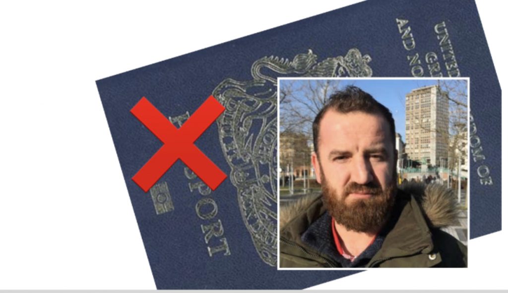 Shqiptari i hiqet asaporta  britanike, mashtroi me identitetin