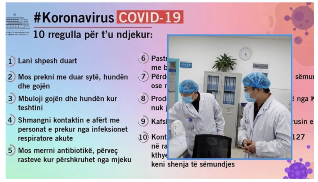 Coronavirusi, 10 rregullat që shqiptarët duhet të ndjekin