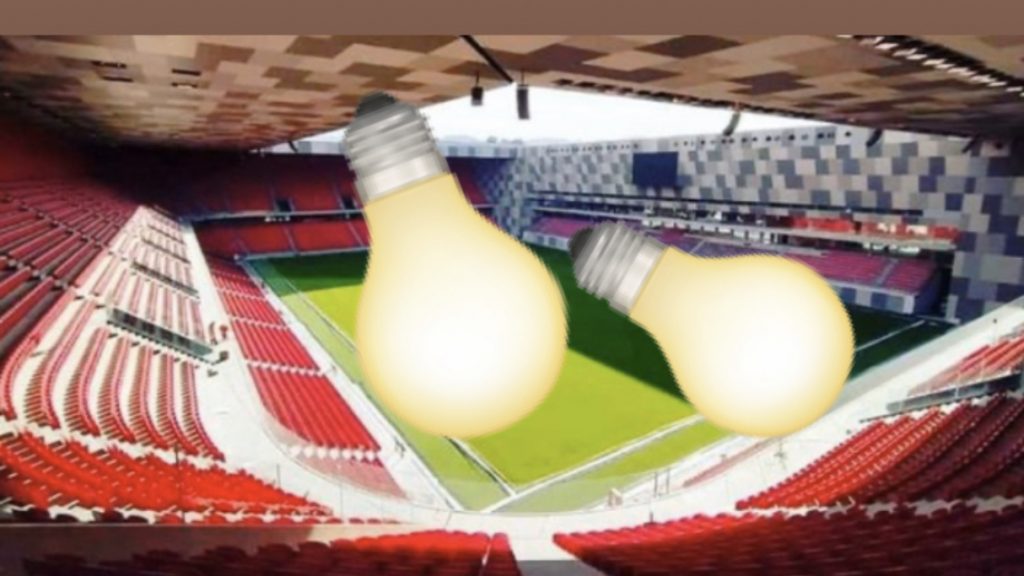 “Air Albania Stadium” i digjen llampat 3 muaj pas inagurimit