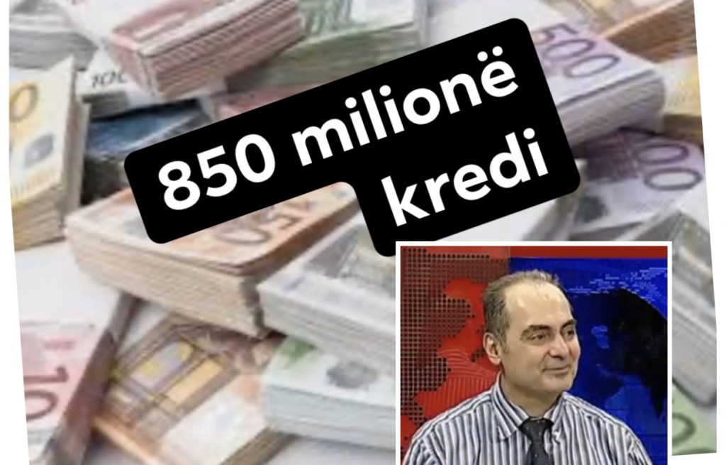 Janë 850 milionë euro borxhe dhe kredi