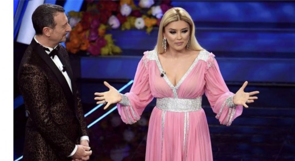 Për çfarë u qortua Alketa Vejsiu në Sanremo?