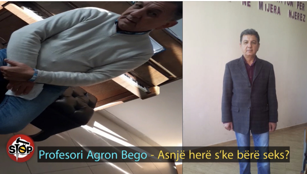VIDEO/ “Asnjëherë s’ke bërë seks?”- Profesori ngacmon seksualisht nxënësen…