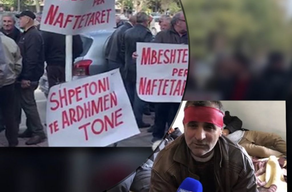 Naftëtarët e Ballshi, vijojnë e grevën e urisë