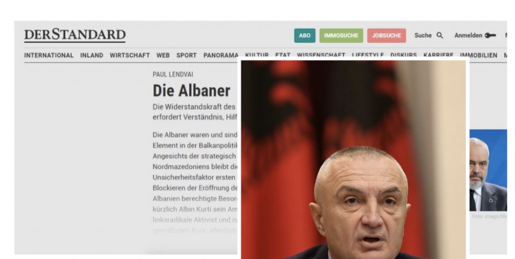 Presidenti nxjerr shkrimin e ‘Der Standard’ dhe bën një ftesë
