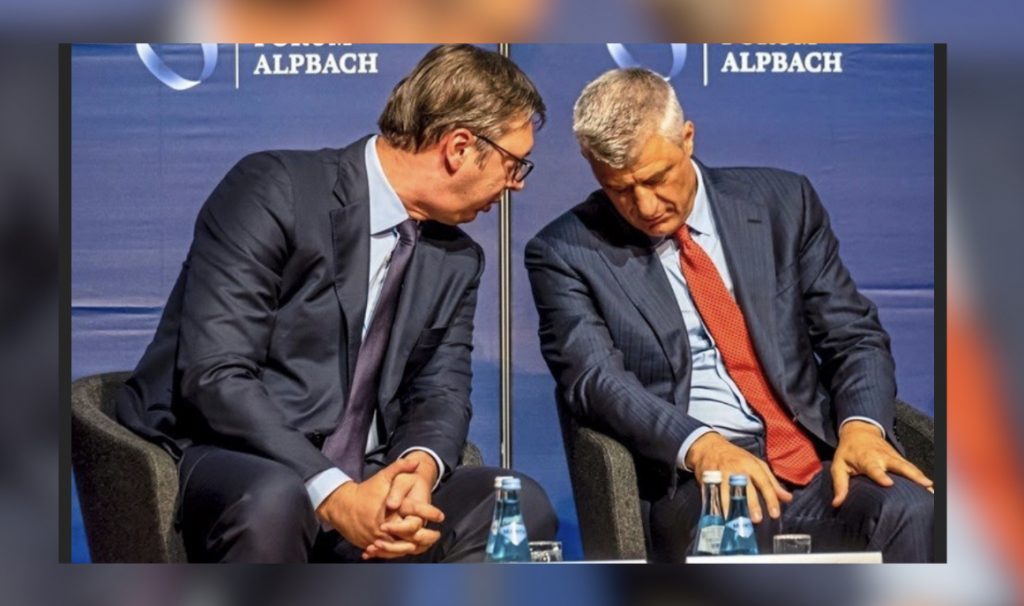 Thaçi dhe Vuçiç në Shtëpinë e Bardhë