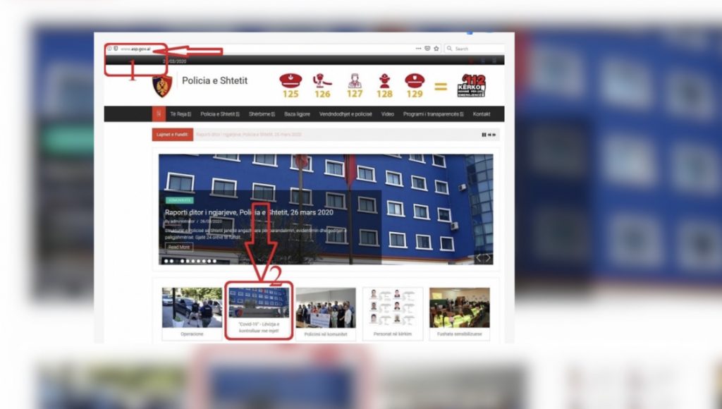 Policia e Shtetit me APLIKACION të ri për ‘Lëvizjen e kontrolluar me mjet