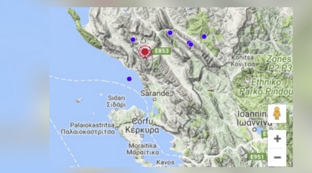 Gjirokastër, lëkundje të forta tërmeti