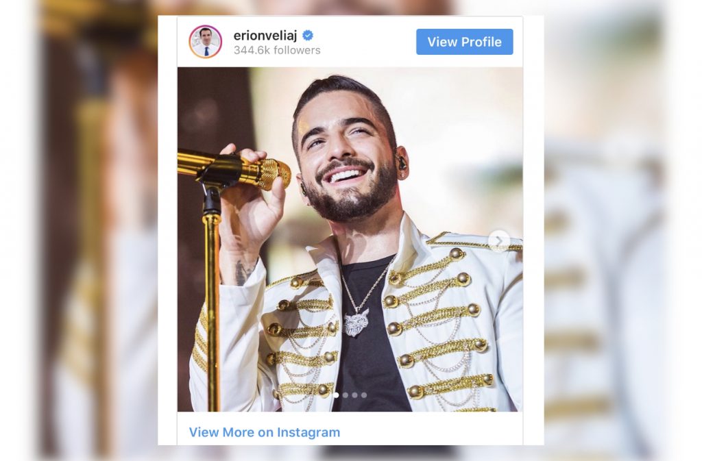 Maluma anullon  koncertin në Tiranë
