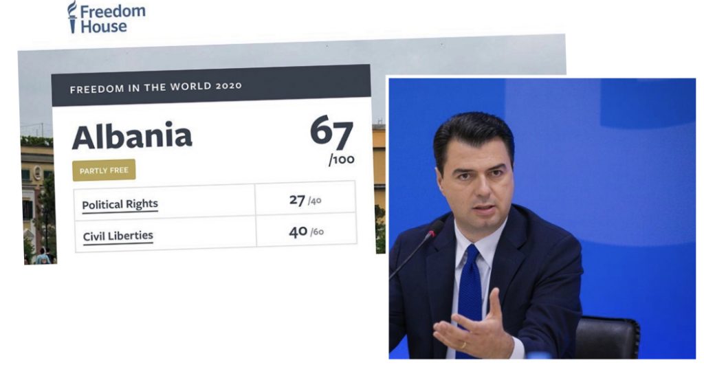 Basha reagon pas raportit të Freedom House: Sa më gjatë qëndron kjo qeveri, aq më keq bëhet jeta