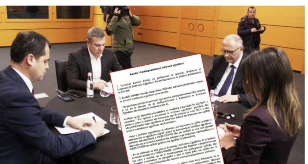 Shtyhet për të hënën tryeza për reformën zgjedhore