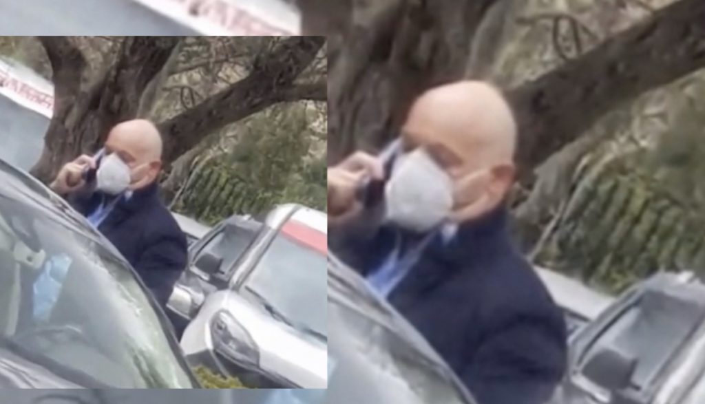 Koronavirusi në Shqipëri, Fevziu shfaqet i ‘maskuar’