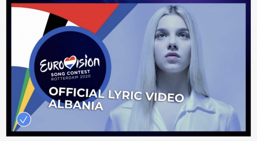 Publikohet kënga përfaqësuese e Shqipërisë në Eurovizion