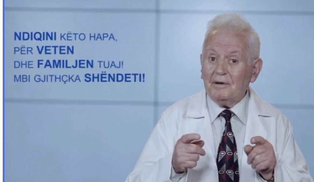 Mjeku i  njohur Flamur Topi mesazh për koronavirusin (Video)