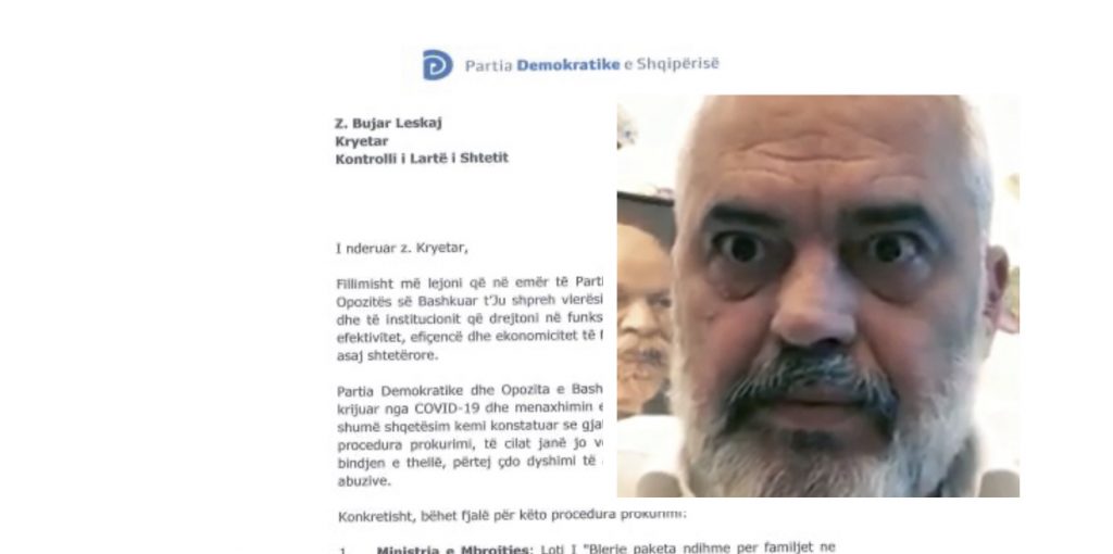 Dokumenti/ Opozita kërkesë KLSH-së për kontrollin e 17 tenderave sekretë: Miliona lekë abuzime