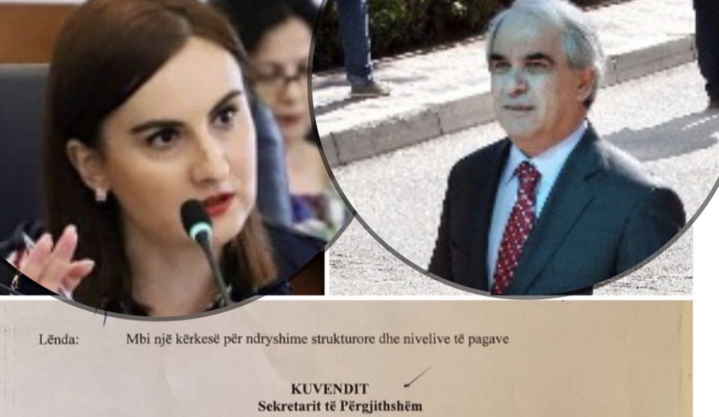 Kryetarja e Komisionit të Medias denoncon në SPAK Skënder Gjinushin