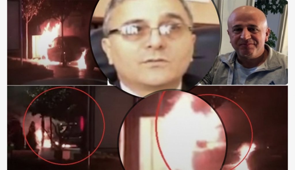 Liroi nga burgu Lul Berishën, digjen dy ‘Benzat’ e gjyqtarit të Elbasanit