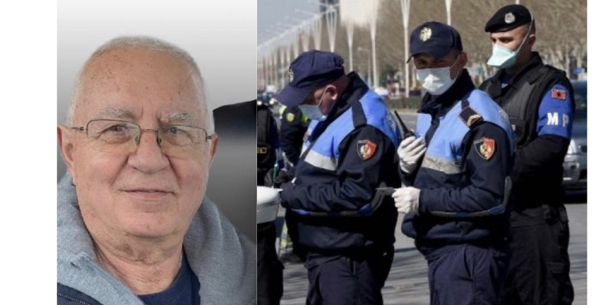 Policët shoqërojnë  gazetarin Agim Xhafka