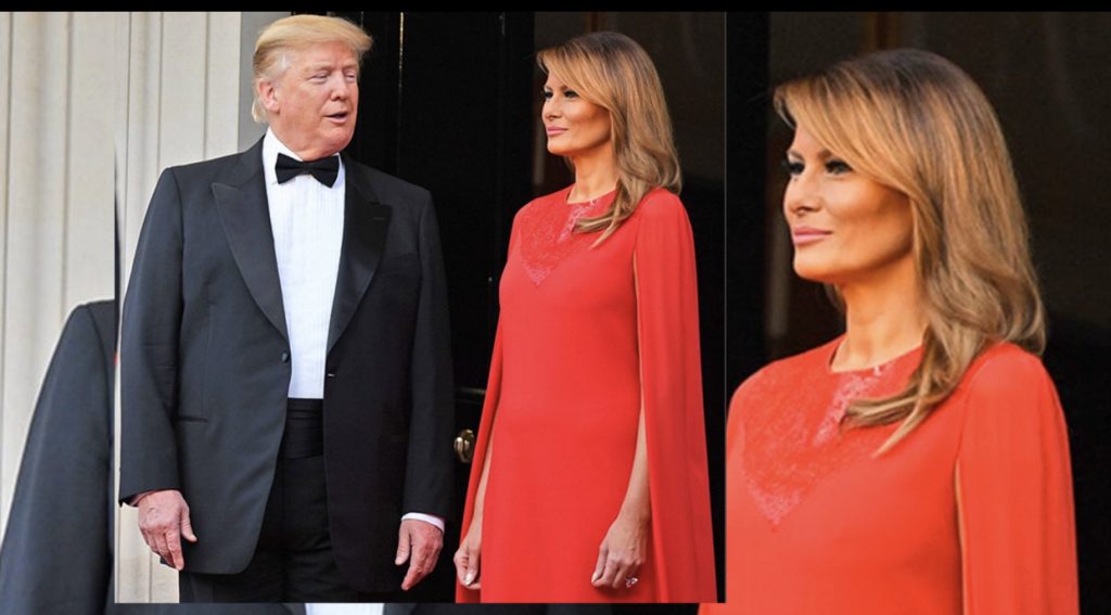 Donald Trump  uron  bashkëshorten me një fjali…