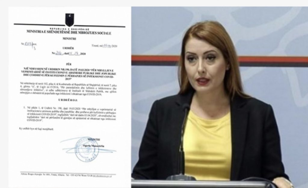 Të gjitha institucionet arsimore, publike e private, mbyllur deri në fund të pandemisë