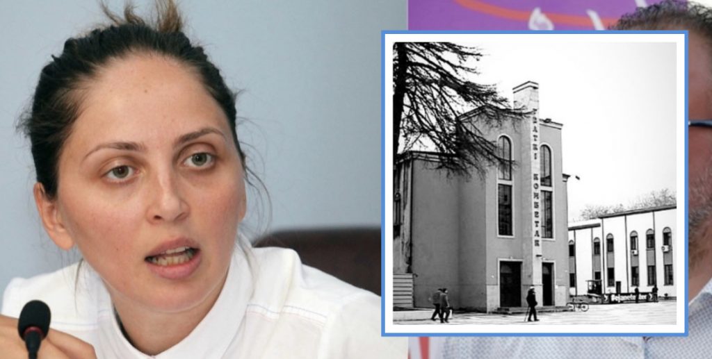 Ish-drejtoresha e Ramës në mbrojte të Teatrit  Kombëtar