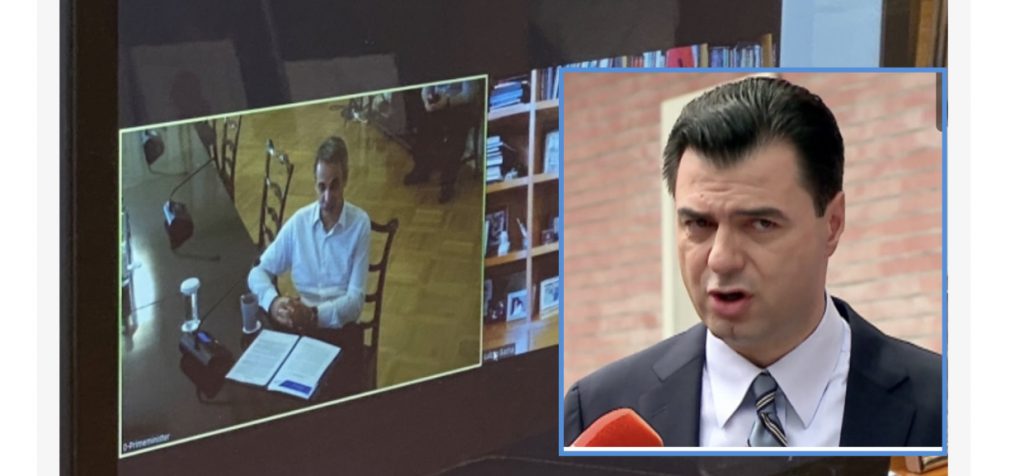 Basha videokonferencë me kryeministrin grek Mitsotakis