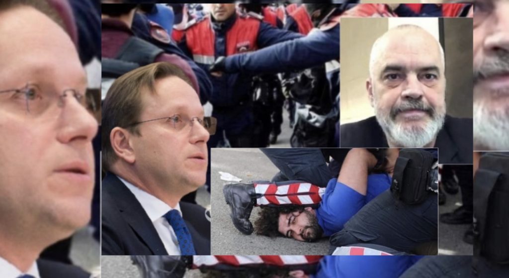 Komisioneri Europian për Zgjerimin: Kërkuam dialog për Teatrin,të shqetësuar për përdorim të forcës
