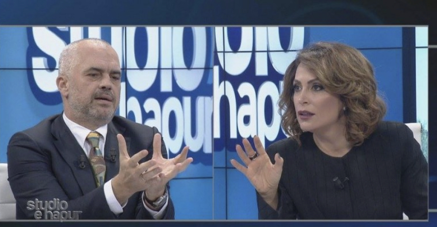 Eni Vasili letër Ramës: Çlironi studiot televizive, nuk jemi fasonë!