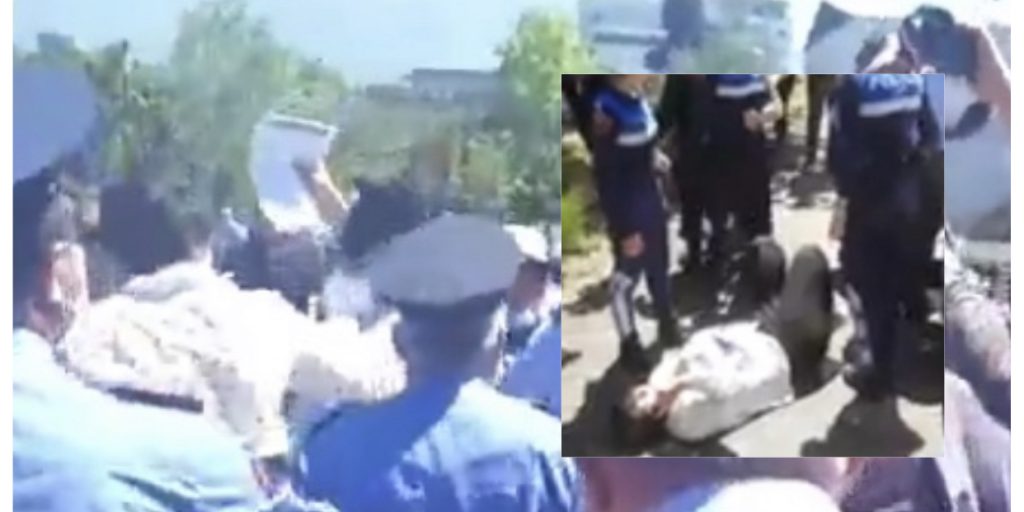 Përplasje mes policisë dhe protestuesve në Tiranë. Merren zvarrë disa prej tyre, edhe një grua