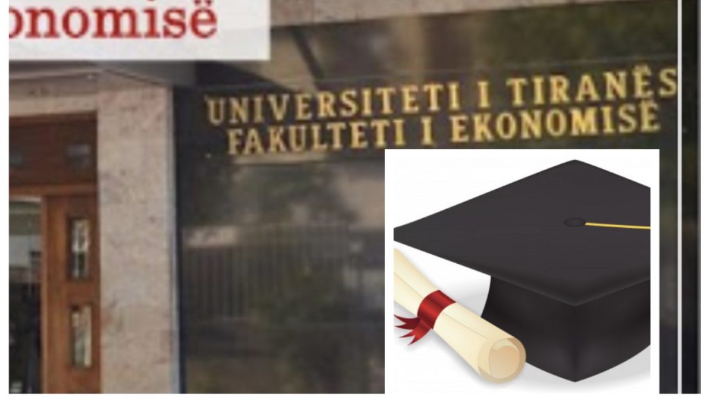 Fakulteti Ekonomik,  edhe diploma  false?
