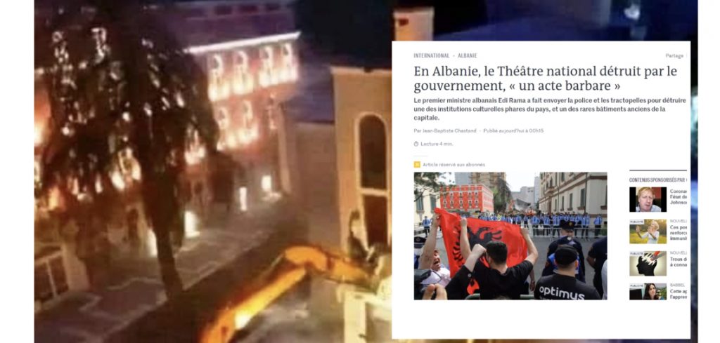 Gazeta franceze “Le Monde”: Rama nxjerrë në pah karrierën si artist, por shkatërroi institucionin simbol të kulturës