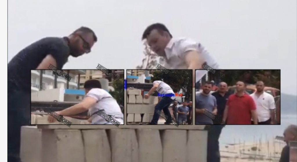 Deputeti Artur Roshi shan banorët në Sarandë se i prishën ndërtimin pa leje: Tallni byth*n me djersën time ju legena